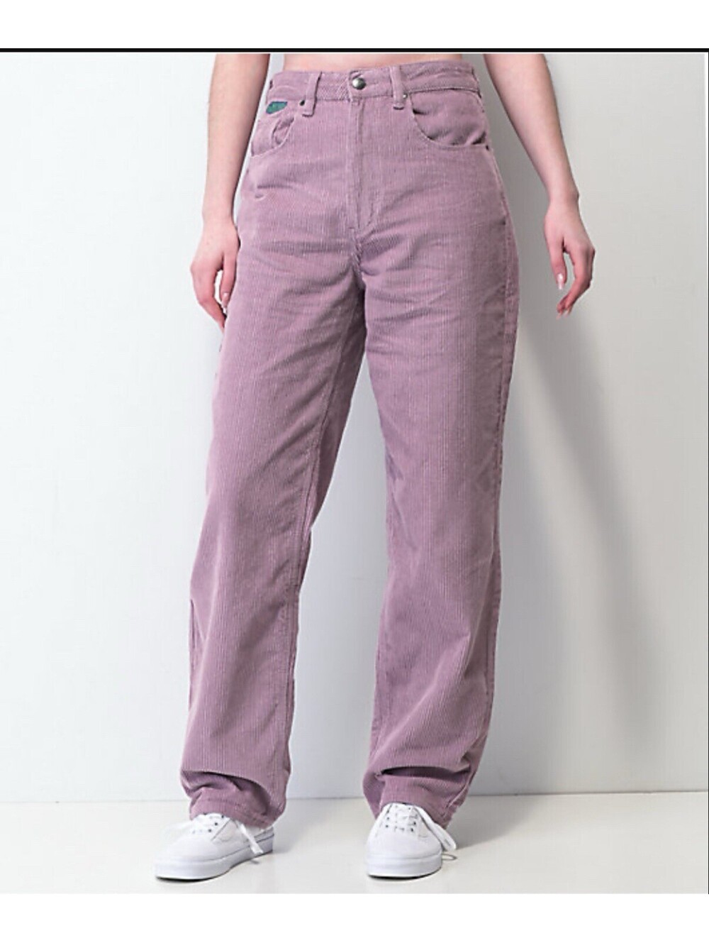 Empyre Women's Tori Pants Size 7 Pink Corduroy Relaxed Fit Skate Baggy Comfy Y2K